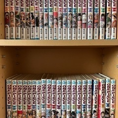 ワンピース80冊&無印本棚まるごと 1〜79,97巻の画像