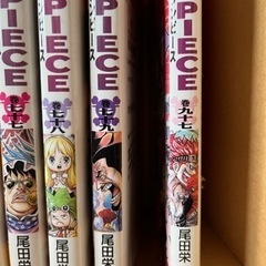 ワンピース80冊&無印本棚まるごと 1〜79,97巻の画像