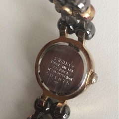 【現状品】SEIKO セイコー QZ 1E20-0290 ラウンド ゴールド文字盤 レディース 腕時計の画像