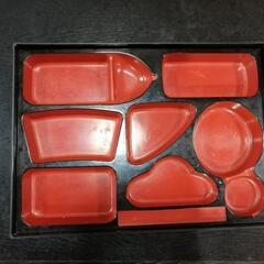 0円❣15個松花堂弁当弁当箱漆器仕切仕出し懐石料亭弁当和食重箱お重中古品です。
生活雑貨 食器の画像