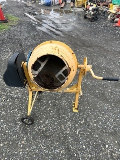 生コンミキサー100V実働中古