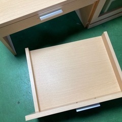 テレビボード　ナチュラル　フラット引き出しの画像