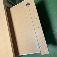 テレビボード　ナチュラル　フラット引き出しの画像