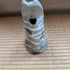 【決まりました】陶器製一輪挿しの画像