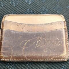 ベルルッティ　カードケース　財布　ゴールデンパティーヌの画像