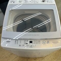 送料無料有★★綺麗☆アクア製/2020年式/9kg/全自動洗濯機/AQW-GV90JBK★買取帝国　朝霞店の画像
