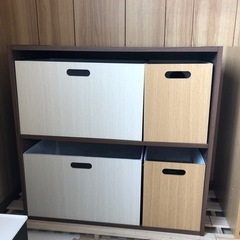 お話し中です🙇ニトリ収納棚⭐︎Box
