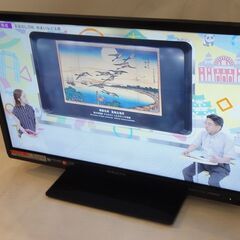 リサイクル品 オリオン 19型液晶テレビ NHC-191B リモコン付 2017年製　N-228の画像