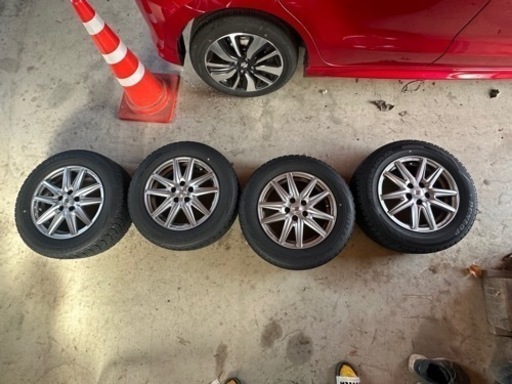 195/65R15  PCD100   スタッドレスタイヤホイール4本セット