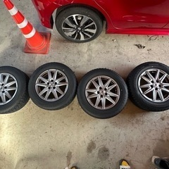 195/65R15  PCD100   スタッドレスタイヤホイール4本セット
