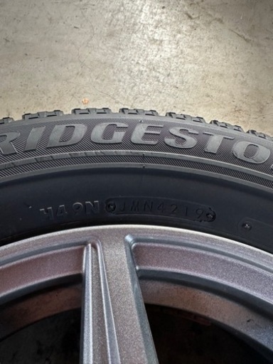 195/65R15  PCD100   スタッドレスタイヤホイール4本セット