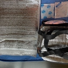 保冷バック　保冷袋　保冷剤大小合わせて33個の画像