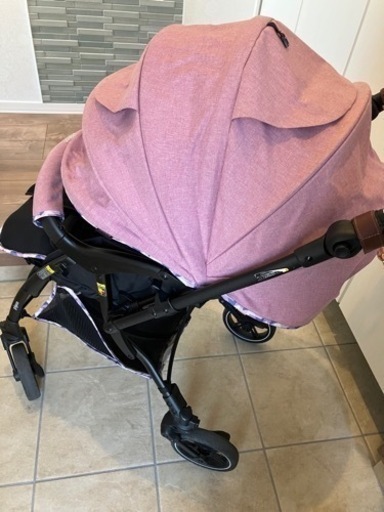 お話中【美品】ベビーカー　A型
