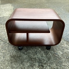 棚 サイドテーブル キャスター付き コーナーテーブル