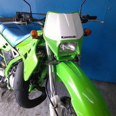 KAWASAKI KDX125SR 緑 格安提供車 エンジン始動確認 半額配送キャンペーン 期間限定 現状渡し諸経費￥0- 横浜 P-Yardの画像