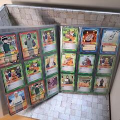 トレカ「ナルト」カード計107枚(収納フォルダ付)の画像