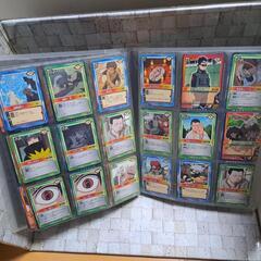 トレカ「ナルト」カード計107枚(収納フォルダ付)の画像