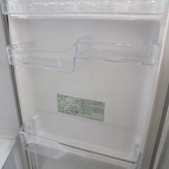 ② 2ドア冷蔵庫 203L 2016年製 日立 R-20FA 200Lクラス HITACHI シルバー系 札幌市 白石店の画像
