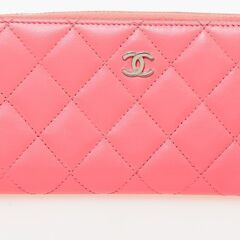 CHANEL (シャネル) マトラッセ ラウンドジップ 財布 品...