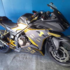 HONDA CBR400R-2 黒 車検残R6/12月  名変で...