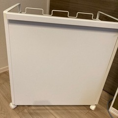 ゴミ箱　山崎実業(Yamazaki) 目隠し分別ダストワゴン 