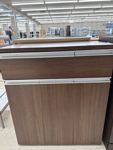 ★ジモティ割あり★  ダストボックス 茶 H82×D35.5×W70.5 クリーニング済み TJ7302