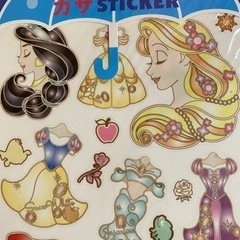 カサ ステッカー STICKER ディズニープリンセス　Disneyの画像