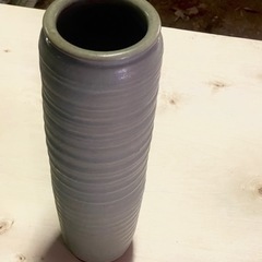 背の高い　筒型　花瓶　有田？　高さ約35cmの画像