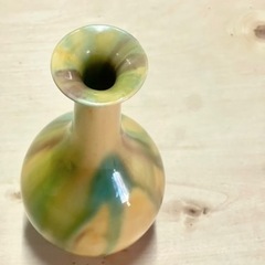 陶器の花瓶　一輪挿し　高さ20cmの画像
