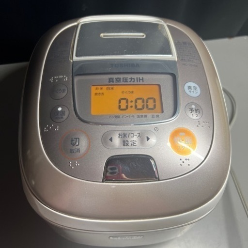 TOSHIBA 真空圧力IH 炊飯器\n