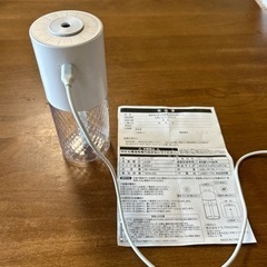 スヌーピー 超音波式卓上加湿器　USB充電タイプの画像