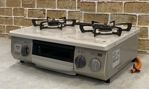 Rinnai LPガスコンロ 2020年製 RT34NJH KG34NBEL リンナイ プロパン 左強火力 ガステーブル