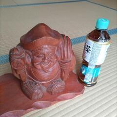 木彫りの置物の画像