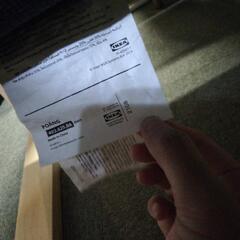 IKEA１人掛けソファー【F00735】の画像