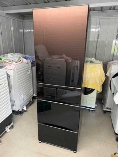 MITSUBISHI 三菱⭐️冷蔵庫　ガラストップ　タッチパネル　2020年製　MR-MB45F-ZT