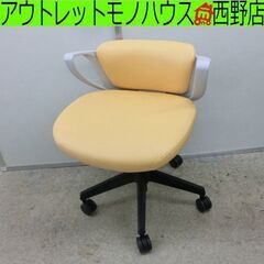 コクヨ ピコラ オフィスチェア 5本脚タイプ 2022年製 イエ...