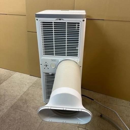 動作品 MAXZEN 移動式スポットエアコン JCF-MX603-WH 2022年製