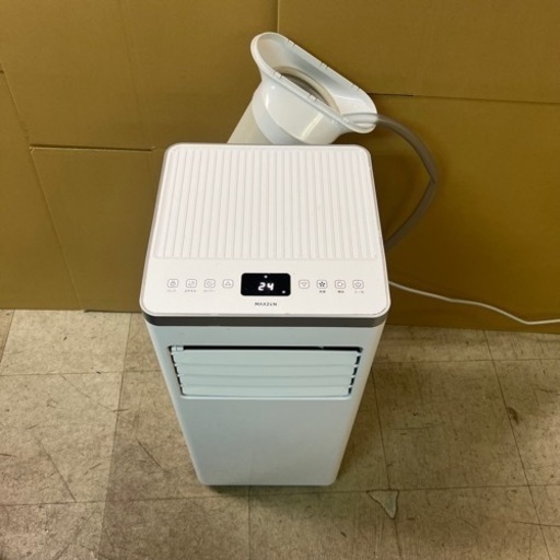 動作品 MAXZEN 移動式スポットエアコン JCF-MX603-WH 2022年製