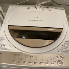 最終お値下げ　 
洗濯機　TOSHIBA AW-6G8(W) 6kg