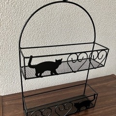 【7/28まで】壁掛け　小物入れ　猫雑貨