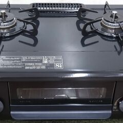 エイブイ：Paloma ガステーブル IC-S37K-L 都市ガス用 左強火力 2021年製