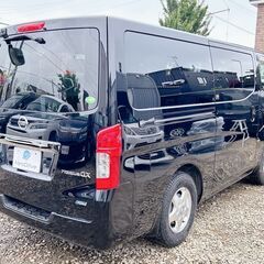 全国自社ローン＃ＭＹＮＥＯオートローン　日産　ＮＶキャラバン5Dバン2.5DT P-GX CギアVer黒ロング4WD　札幌在庫 自社ローン　リース　自社分割 の画像