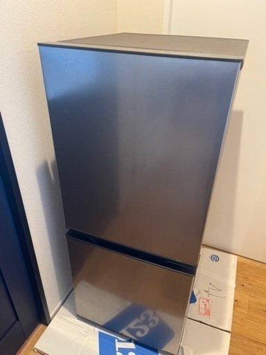 2023年製　AQUA アクア 冷蔵庫 （135L・幅49.5cm・右開き・2ドア・シルバー） 自動霜取り機能搭載 AQR-14N （S）