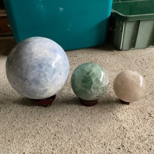 水晶玉　天然石
