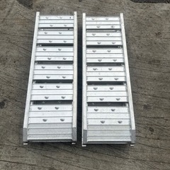 アルミブリッジ折りたたみ式の画像