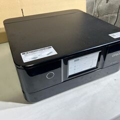  A4インクジェット複合機 EPSON EP-885AB エプソン カラリオ 黒 ブラック プリンター コピー スキャナー スキャン 無線LAN対応の画像