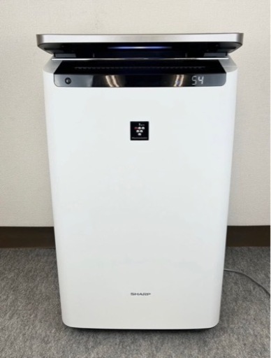 SHARP シャープ 加湿空気清浄機【KI-HP100-W】プラズマクラスターNEXT搭載 2019年製 音声案内 自動掃除機能 46畳