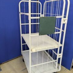 業務用カゴ台車 chunichi 耐荷量500kg コンテナ台車の画像