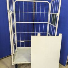 業務用カゴ台車 chunichi 耐荷量500kg コンテナ台車の画像