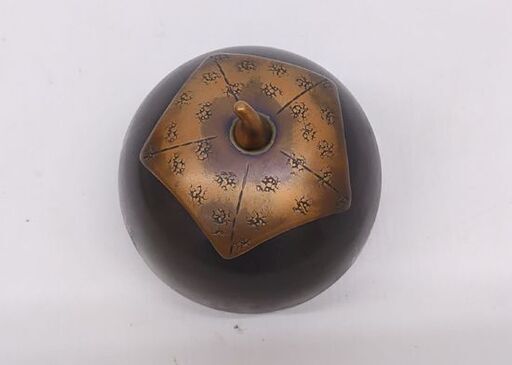 幸来堂 銅製茶入 茄子 茶さじ付 純銅製 茶道具 ☆ 札幌市 豊平区 平岸